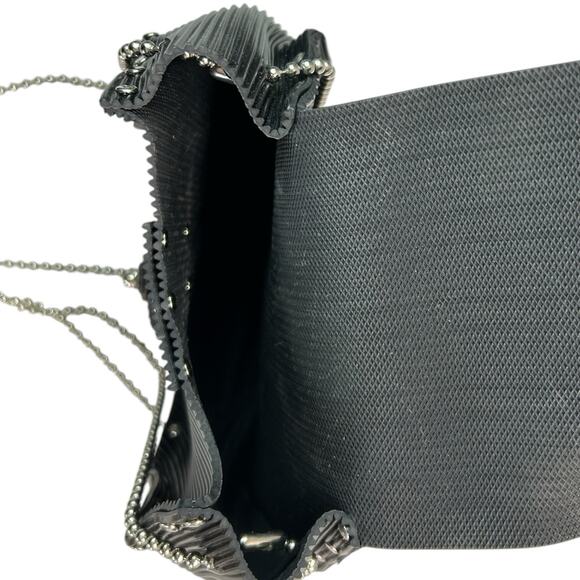 Gloria Gerber Embossed Stainless Steel Rubber Handbag Purse Handmade Boutique - Picture 11 of 15